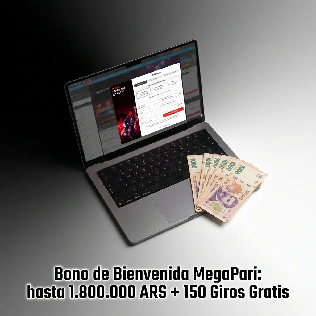 Bono de bienvenida MegaPari: hasta 1.800.000 ARS y 150 giros gratis en tus primeros cuatro depósitos, casino y deportes