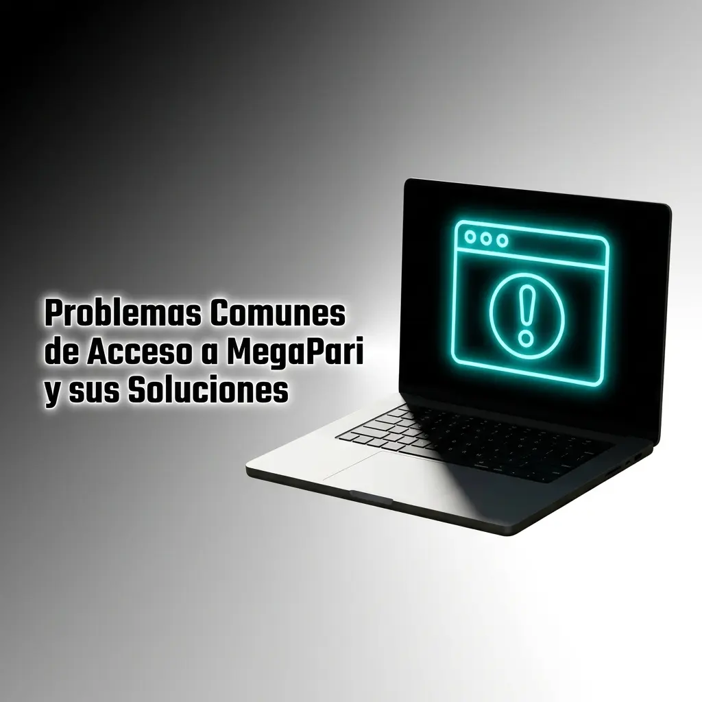 Tabla con problemas comunes de acceso a MegaPari y sus soluciones, como contraseña olvidada o verificación KYC.