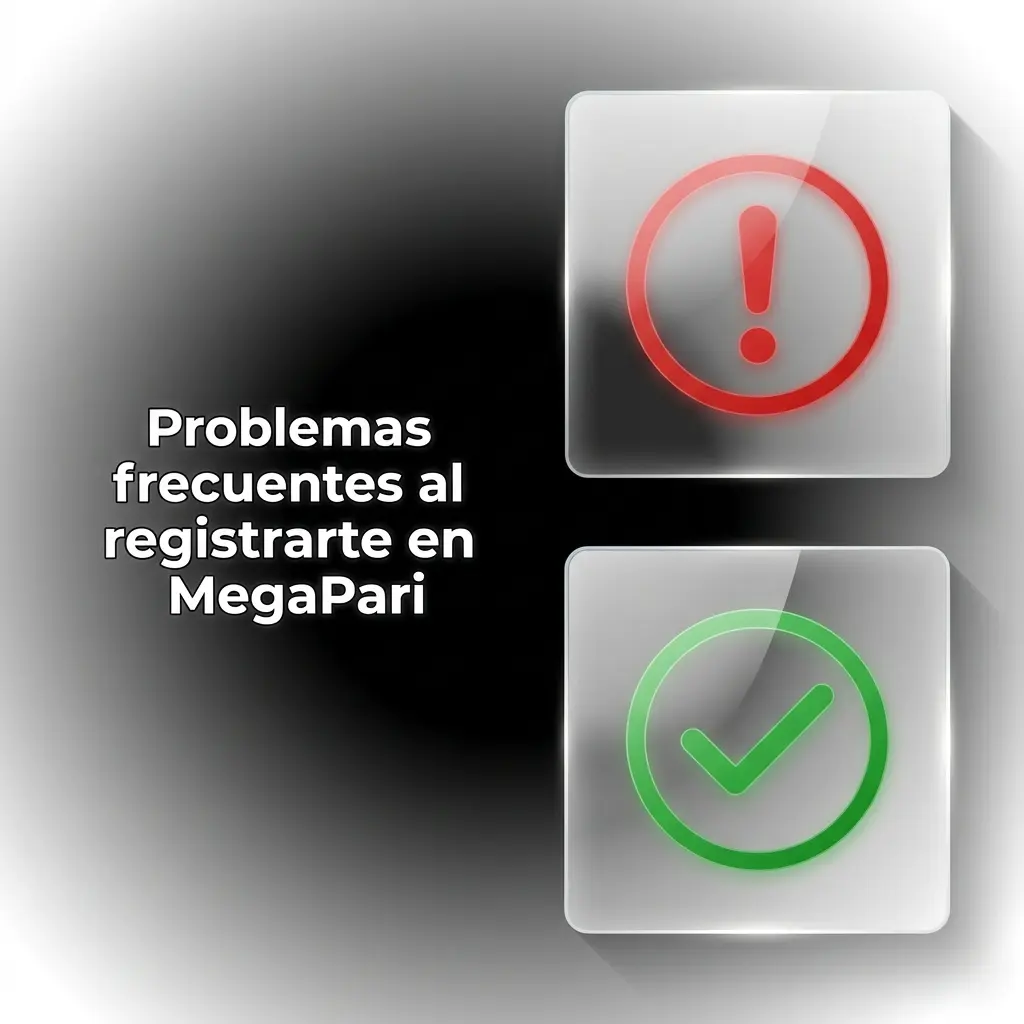 Soluciones rápidas a problemas comunes al registrarte en MegaPari: SMS, correo, documento duplicado y depósitos no acreditados.