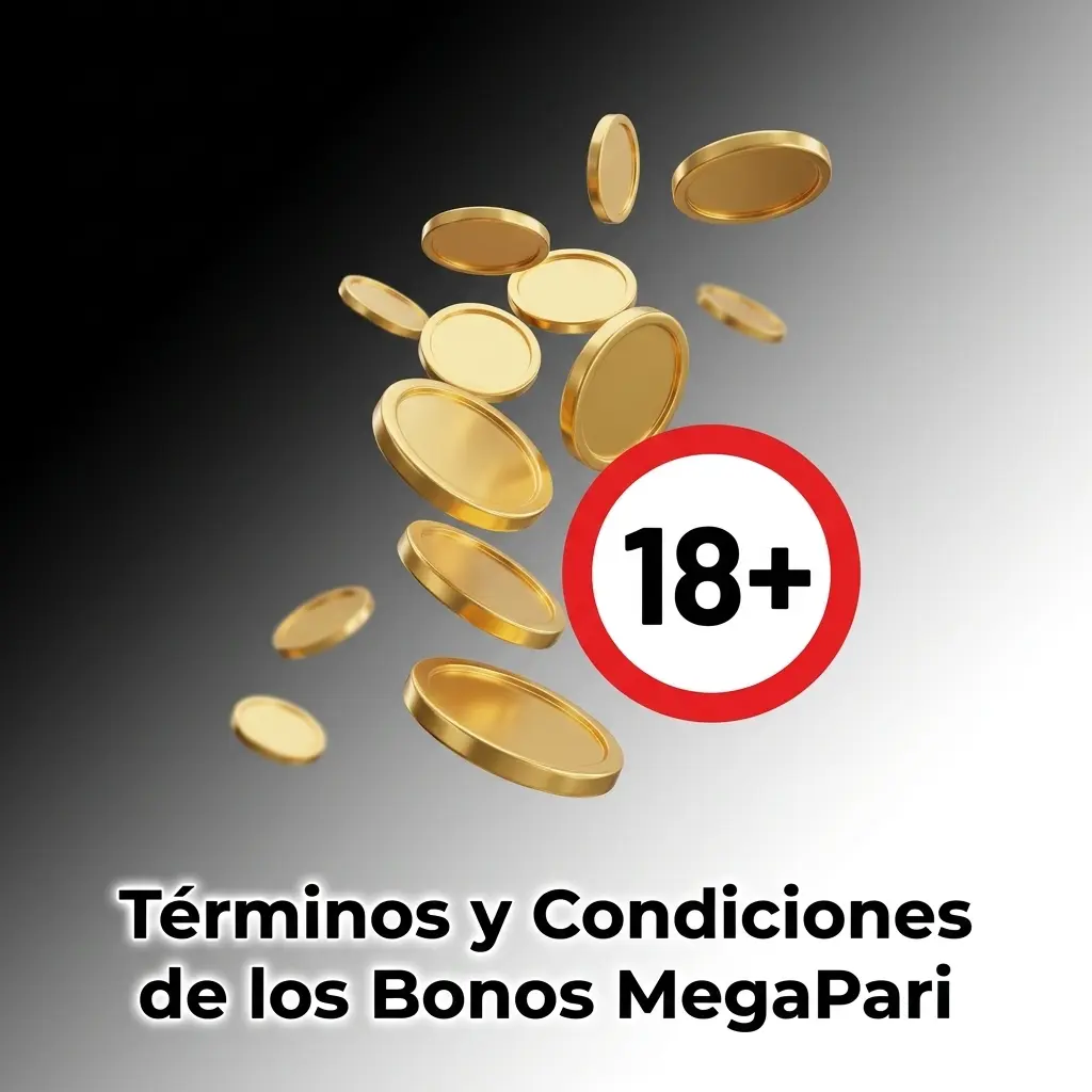 Términos y condiciones de los bonos MegaPari: rollover, cuota mínima, verificación y reglas para reclamar promociones.